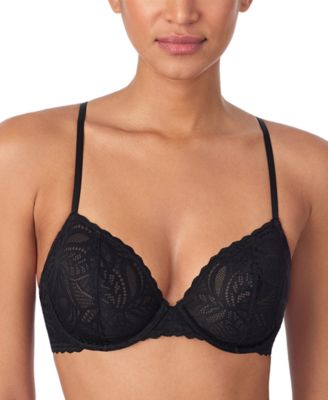 DKNY - Women's Lace Deco Unlined Underwire Bra
