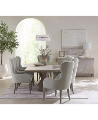 Bernhardt - Cornelia 9-Pc. Dining Set (Rectangular Table & 8 Tufted Arm Chairs)