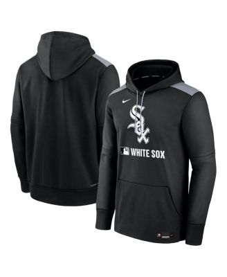 Nike - Men's Black Chicago White Sox Authentic Collection Performance Pullover Hoodie