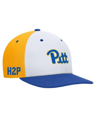 Nike - Men's White/Gold Pitt Panthers Pro Performance Snapback Hat