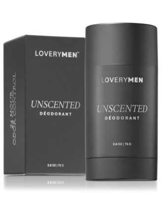 Lovery - LoveryMen Unscented Deodorant Stick, 2.6 oz.
