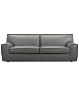 Macy's - Glympton 92" Leather Sofa