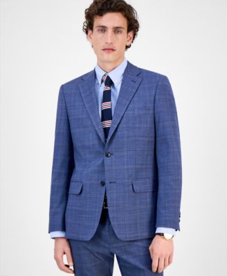 Tommy Hilfiger - Men's Modern-Fit TH Flex Stretch Solid Suit Jacket