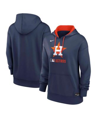 Nike - Women's Navy Houston Astros Authentic Collection Performance Pullover Hoodie