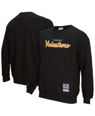 Mitchell & Ness - Men's Black Tennessee Volunteers Elite Script Pullover Sweatshirt