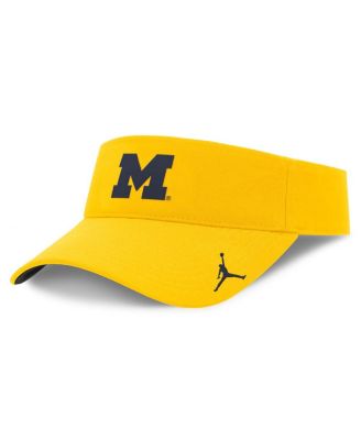 Jordan - Men's Maize Michigan Wolverines Ace Performance Adjustable Visor Hat