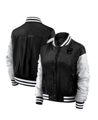 Fanatics - Women's Black Chicago Cubs Elements Wave Full-Snap Jacket