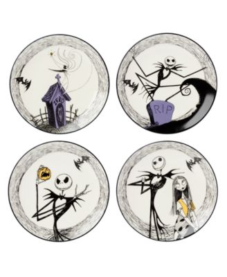 Nightmare Before Christmas Accent Plates, Set of 4 image