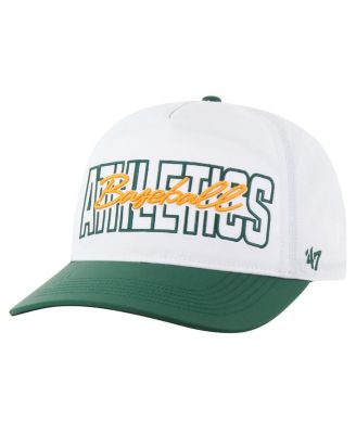 '47 Brand - Men's White Athletics Lineman Hitch Adjustable Hat