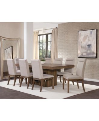 Furniture - Baleigh 9-Pc. Dining Set (Table & 8 Side Chairs)