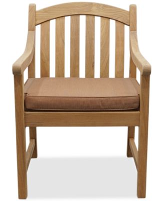 Macy's - Bristol Teak Outdoor Dining Chair
