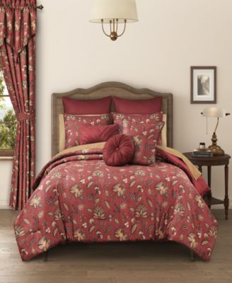 Bari Jacobean 3-Pc. Comforter Set, King/California King image
