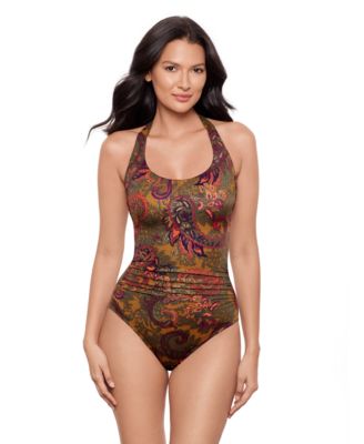 Miraclesuit - Women's Rock Solid Utopia Tummy-Control Underwired One-Piece Swimsuit