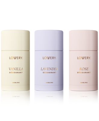 Lovery - 3-Pc. Deodorant Stick Set