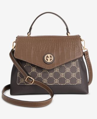 Giani Bernini - Small Monogram Top Handle Crossbody