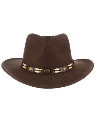 Scala - Men's Crush Felt Tracker Hat