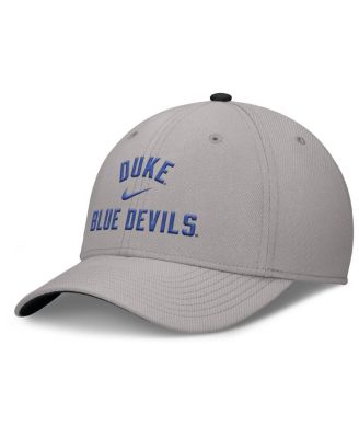 Nike - Men's Gray Duke Blue Devils Rise Prep Performance Flex Hat