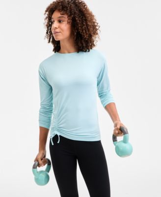 ID Ideology - Women's Relaxed Side-Ruched Top