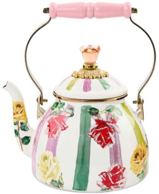 Garden Gala Enameled Steel 2-Quart Tea Kettle image