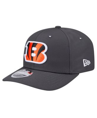New Era - Men's Graphite Cincinnati Bengals Main 9SEVENTY Stretch-Snap Hat