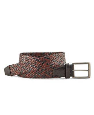 Johnston & Murphy - Men's Waxy Stitch Belt