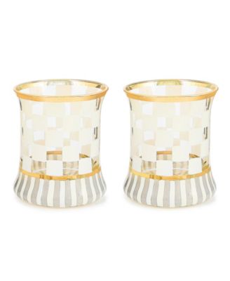 Carnival White Tumbler Glass, Set of 2 image