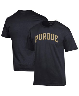 Champion - Men's Black Purdue Boilermakers Basic Arch T-Shirt