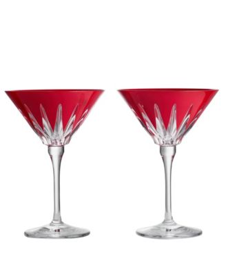 New Year Firework Martini Glasses, Set of 2 image