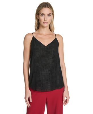 Calvin Klein - Women's Metallic Dot Camisole