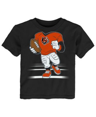 Outerstuff - Toddler Black Cincinnati Bengals Game Fit T-Shirt