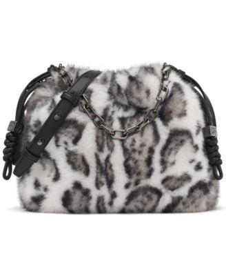 DKNY - Halle Drawstring Snap Closure Small Crossbody Bag