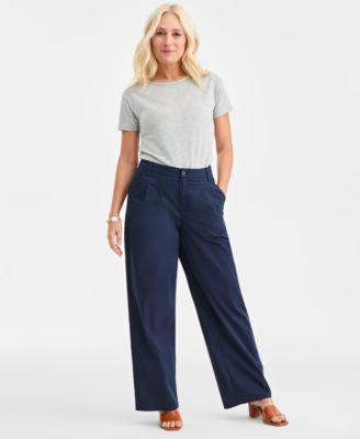 Style & Co - Petite Pleated Pants