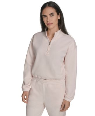 Calvin Klein - Women's Performance Half-Zip Pull-On Sweatshirt