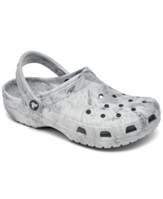 Crocs - Big Kids Classic Watercolor Marble Clog Sandals from Finish Line