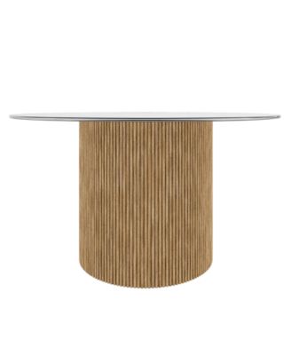 Macy's - Frandlyn 54" Round Glass Dining Table