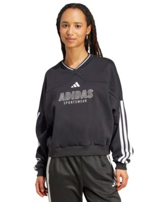 adidas - Women's V-Neck Sweatshirt