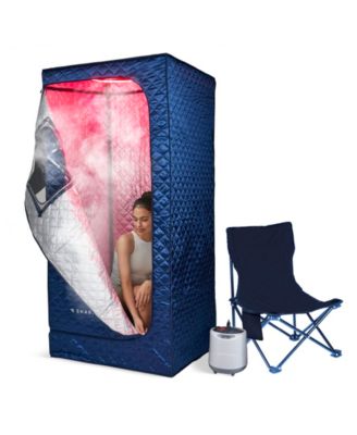 Sharper Image - Steam Sauna and Red Light Therapy Portable Spa