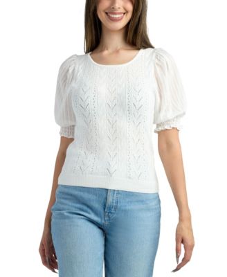BCX - Women's Resort Scoop Neck Sweater