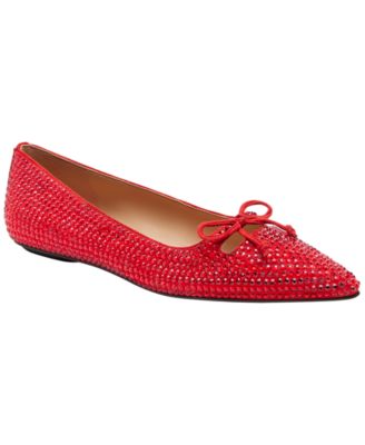COACH - Women's Crystal Embellished Flats