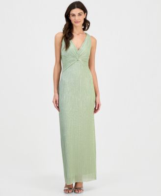 Connected - Women's Twist-Front Sleeveless Gown