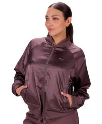Puma - Women's Elevated Full-Zip Bomber Jacket