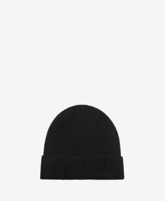 MANGO - Men's Ribbed Wool Beanie