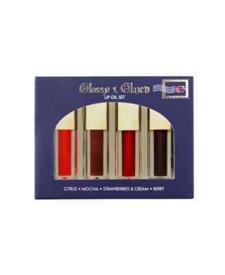 Created For Macy's - 4-Pc. Glossy and Glazed Lip Oil Makeup Set