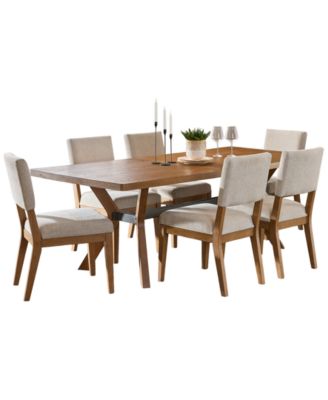 Furniture - Millwork 5-Pc. Dining Set (Table & 6 Side Chairs)