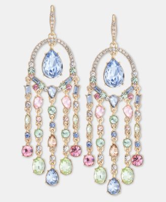 Givenchy - Multi-Stone Shaky Chandelier Earrings
