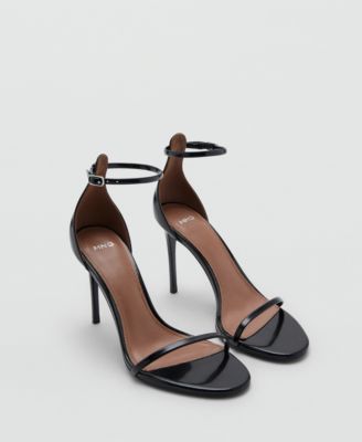 MANGO - Women's Strappy Heeled Sandals