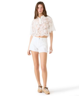 Steve Madden - Women's Monette Short-Sleeve Top