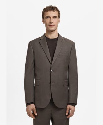 MANGO - Men's Milan Slim-Fit Suit Blazer