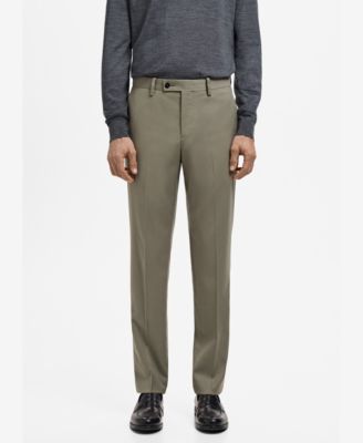 MANGO - Men's Milan Slim-Fit Suit Pants