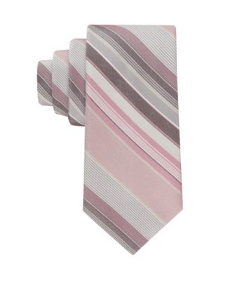 Calvin Klein - Men's Fabre Stripe Pattern Tie